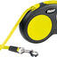 Flexi Rollijn New Classic Neon Tape Zwart / Geel