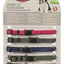 Trixie Puppy Halsbandset Fuchsia/Grafiet/Indigo/Bosgroen/Koraal