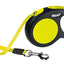 Flexi Rollijn New Classic Neon Tape Zwart / Geel