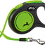 Flexi Rollijn New Classic Neon Tape Zwart / Groen