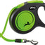 Flexi Rollijn New Classic Neon Tape Zwart / Groen