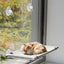 Trixie Kattenmand Hangmat Raam Velours Grijs