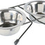Trixie Voer / Waterbak-Set Rvs / Metaal