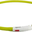 Trixie Lichtgevende Halsband Hond Usb Siliconen Oplaadbaar Groen