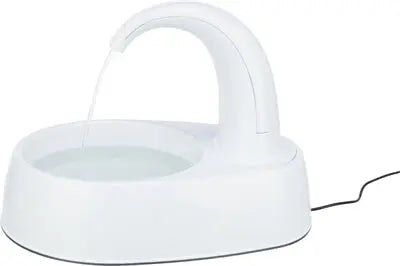 Trixie Drinkfontein Curved Stream Kunststof Wit