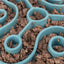 Trixie Voermat Slowfeeding Tpe Blauw