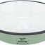 Trixie Voer/Waterbak Plat Emaille / Rvs Groen