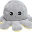 Trixie Octopus Omkeerbaar Pluche Grijs / Geel