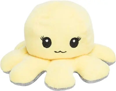 Trixie Octopus Omkeerbaar Pluche Grijs / Geel
