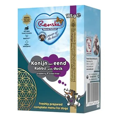 Renske Vers Bereide Maaltijd Eend En Konijn Graanvrij