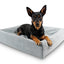 Bia Bed Rib Hoes Hondenmand Grijs