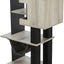Trixie Citystyle Krabpaal Grijs / Zwart