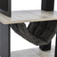 Trixie Citystyle Krabpaal Grijs / Zwart