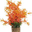 Zolux Ornament Pastic Plant Op Stenen Puntig Assorti